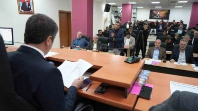 Adıyaman Belediyesi Aralık ayı meclis toplantısı yapıldı