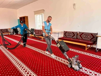 İbadethanelerde temizlik &ccedil;alışması