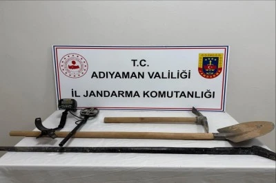 Adıyaman'da Kaçak Kazıya Jandarma Darbesi