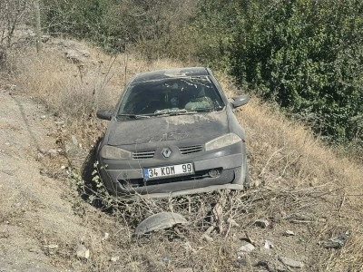 Adıyaman’da Karayoluna Dökülen Mıcır Kazaya Neden Oldu