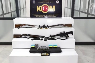Adıyaman&rsquo;da Ruhsatsız Silah Operasyonu: 7 Kişi G&ouml;zaltına Alındı