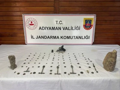 Adıyaman’da Tarihi Eser Operasyonu