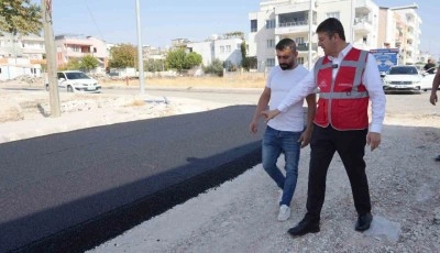 Adıyaman&rsquo;da, yollar asfaltlanmaya devam ediliyor