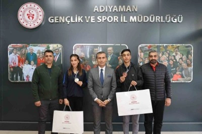 Adıyamanlı sporculardan altın ve bronz madalya