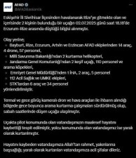 Rize'de Düşen Uçak Enkazına Ulaşıldı, 1 Kişi Hayatını Kaybetti