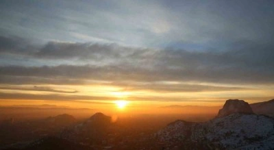Afyonkarahisar’ın farklı mevsimlerdeki görüntüsü mest etti