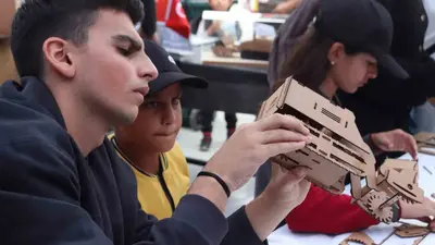 Çocuklar yerli ve milli ürünleri maketlerini yaparak tanıdı