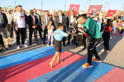 Ağrı’da Avrupa Spor Haftası Coşkusu: Her Yaştan Vatandaş Sporda Buluştu
