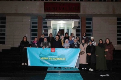 Ağrı’da başlayan huzur ve kardeşlik yolculuğu Mardin’de devam edecek"