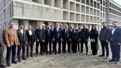 Ağrı&rsquo;da sağlık yatırımları sahada incelendi