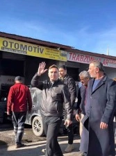 Ağrı Emniyet M&uuml;d&uuml;r&uuml; &Ouml;nder, sanayi esnafını ziyaret etti