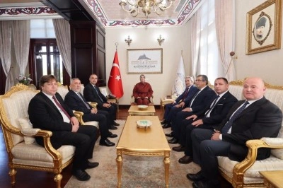 Ahilik Haftası kutlama programı için bir araya geldiler