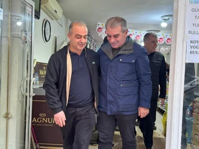 AK Parti Bismil İl&ccedil;e Başkanı &Ouml;zaydın&rsquo;dan Esnaf Ziyareti