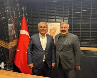 AK Parti Bismil İl&ccedil;e Başkanı &Ouml;zaydın&rsquo;dan Tahsin Arslan&rsquo;a Ziyaret