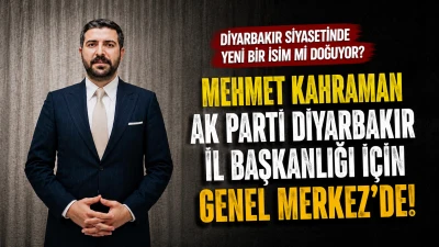 AK Parti Diyarbakır İl Başkanlığı İ&ccedil;in Mehmet Kahraman İsmi G&uuml;ndemde