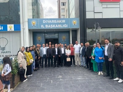 AK Parti Diyarbakır Teşkilatında Seçim Mesaisi
