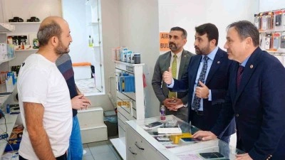AK Parti heyeti Safranbolu’da esnafların taleplerini dinledi