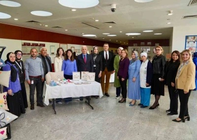 Akademi Ümraniye’den hastane personeli için el sanatları atölyeleri