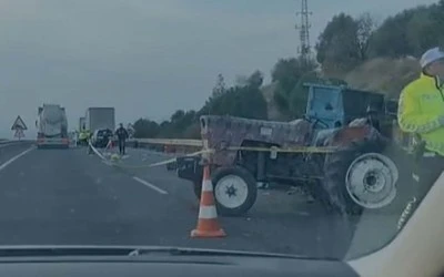 Akhisar-Balıkesir Yolunda Zincirleme Trafik Kazası: 1 Ölü, 8 Yaralı