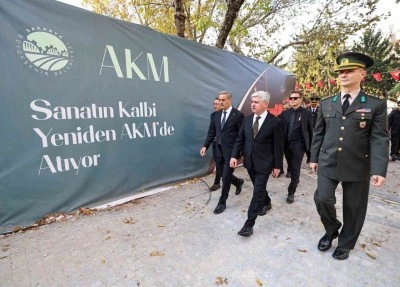 AKM&rsquo;de geri sayım başladı: Yeniden şehrin buluşma noktası olacak