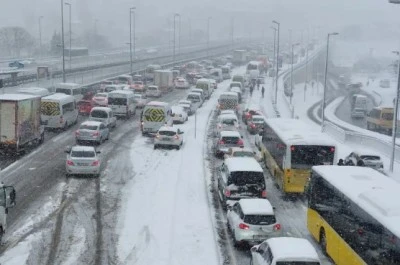 AKOM uyardı! İstanbul için kar kapıda