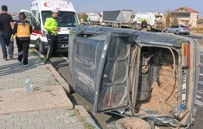 Aksaray&rsquo;da tır ile otomobil &ccedil;arpıştı: 3 yaralı