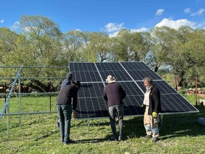 Köye Kurulan GES Sistemi ile Elektrik Giderleri Karşılanıyor
