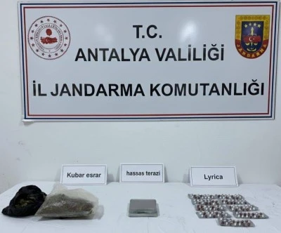 Alanya’da Jandarmadan Uyuşturucu Operasyonu