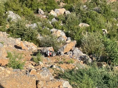 Motosiklet u&ccedil;uruma yuvarlandı: 1 &ouml;l&uuml;, 1 yaralı