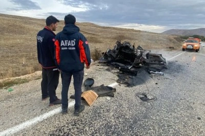 Alev alan ara&ccedil;tan 5 canı kurtardı: AFAD g&ouml;revlisine başarı belgesi