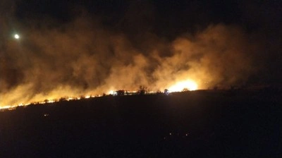 Otluk alanda çıkan yangın söndürüldü