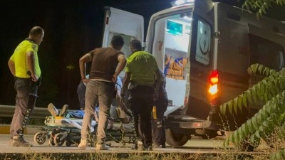 Alkollü sürücünün kullandığı otomobil şarampole uçtu: 2 yaralı