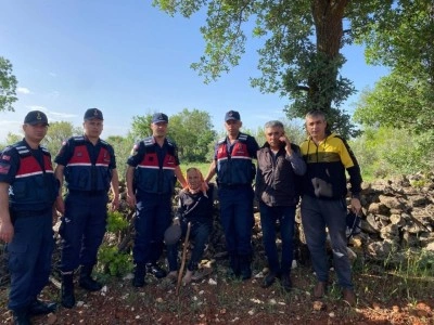 Alzheimer hastası kayıp şahsı jandarma buldu