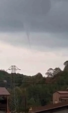 Amasra’da hortum kamerada