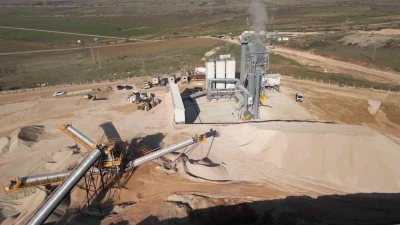 Amasya’nın asfalt plenti ve konkasör tesisiyle yılda 55 milyon TL’den fazla tasarruf sağlanacak