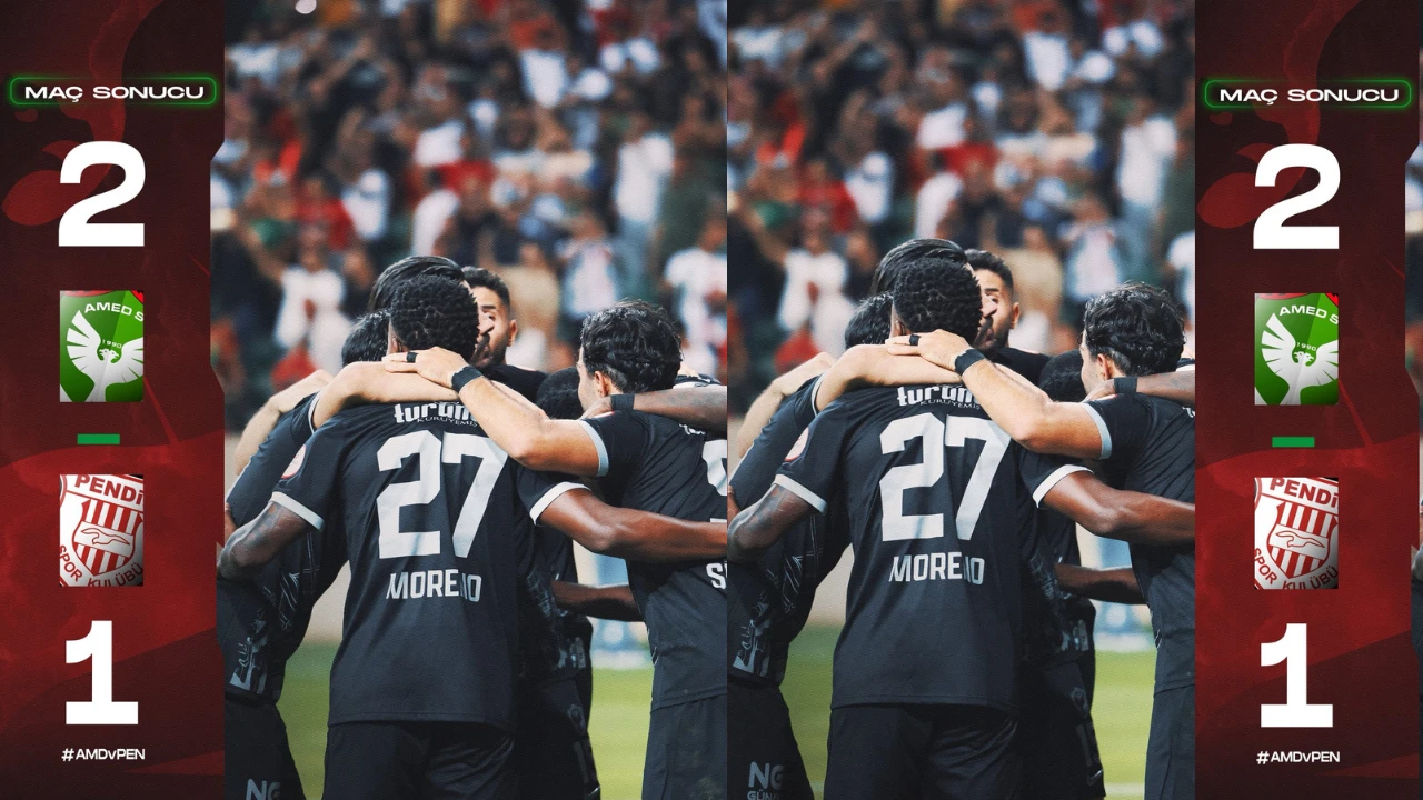 Amedspor Son Dakikada Yıkıp Geçti: Pendikspor’a Tarihi Darbe!