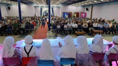 Anamur’da 4-6 yaş öğrencileri yıl sonu heyecanı yaşadı