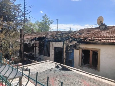 Ankara Sincan'da Tüp Patlaması Yangına Yol Açtı