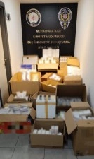 Antalya’da 5 bin 105 kutu kaçak ilaç ele geçirildi