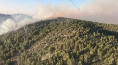 Orman yangınına hızlı müdahale