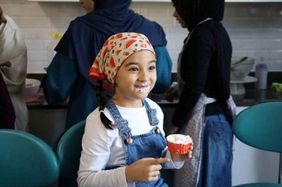 Anne ve çocuklar SAMEK’te birlikte üretti