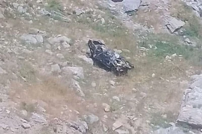 Araç uçuruma yuvarlandı: 4 ölü