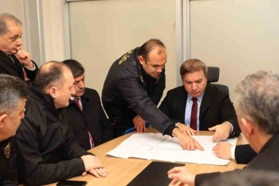 Araştırma Hastanesi yeni hizmet binasının trafik düzeni masaya yatırıldı