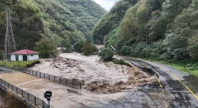 Artvin Borçka’da Sel ve Heyelan Felaketi