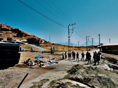 Askeri Toma Yangını Söndürdü