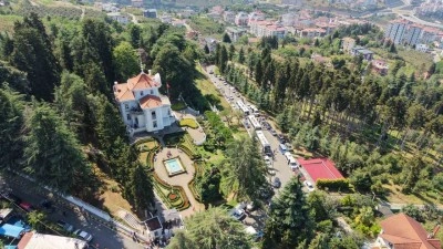 Atatürk Köşkü’ne ziyaretçi akını