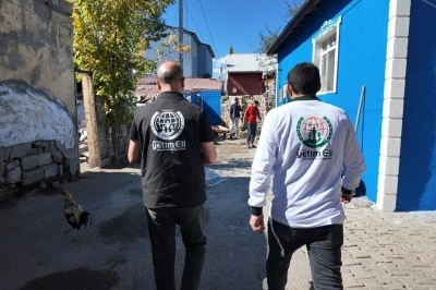 Avrupa Yetim Eli Derneği Ağrı&rsquo;da nakdi yardım ger&ccedil;ekleştidi