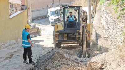 K&ouml;şk Baş&ccedil;ayır&rsquo;da 3,9 milyon TL&rsquo;lik altyapı yatırım
