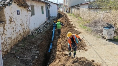 K&ouml;şk&rsquo;te altyapı yatırımı