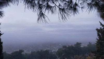 Puslu sabah manzaraları mest etti